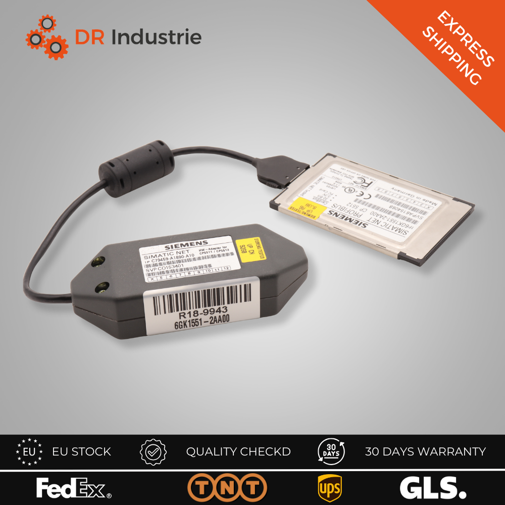 SIEMENS SIMATIC NET PROFIBUS 6GK1551-2AA00 NET HW ADATPER C79459-A1890-A10