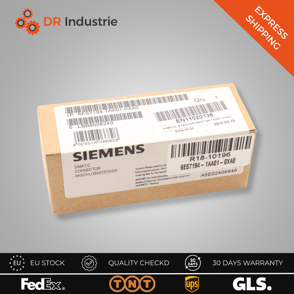 SIEMENS SIMATIC CONNECTOR 6ES7194-1AA01-0XA0