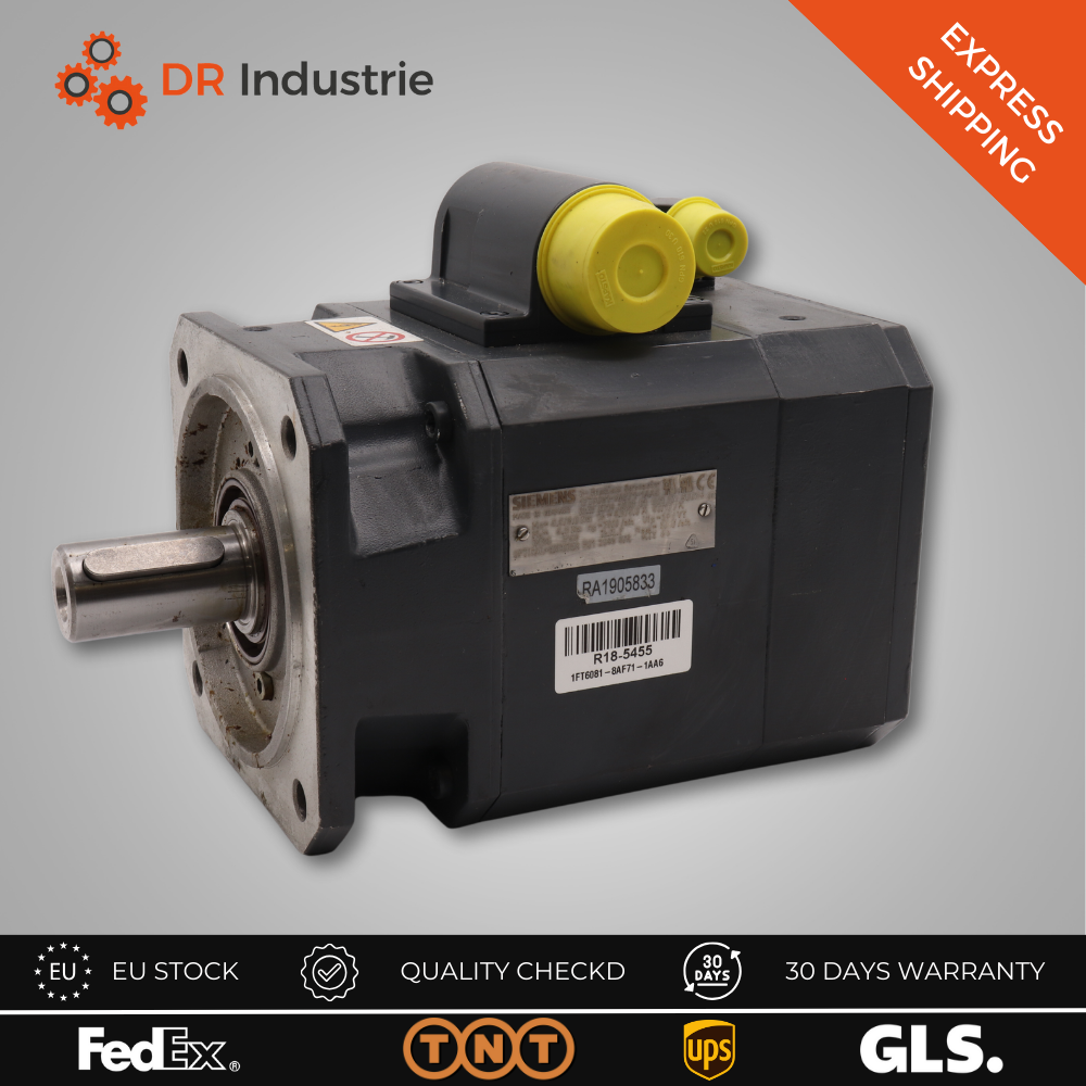 SIEMENS MOTOR 1FT6081-8AF71-1AA6