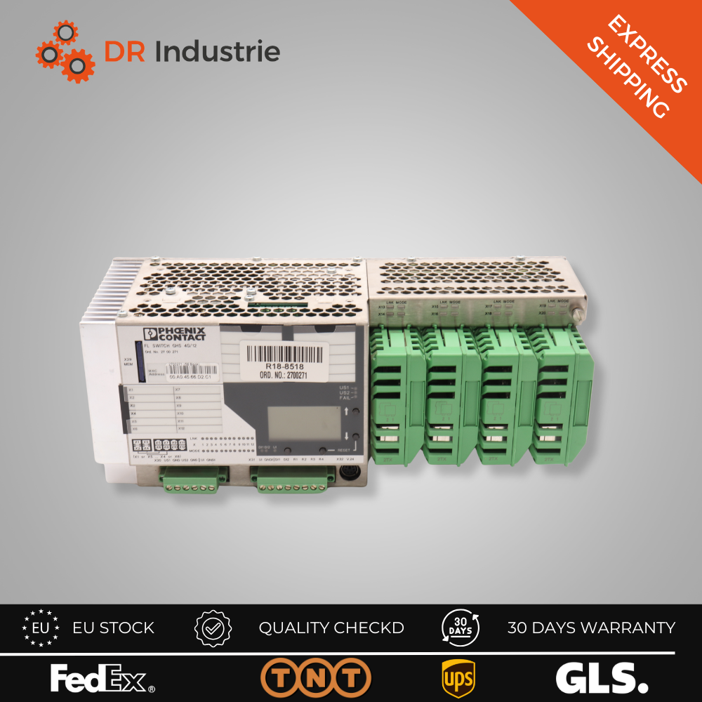 PHOENIX CONTACT FL SWITCH GHS 4G/12 ORD. NO.: 2700271