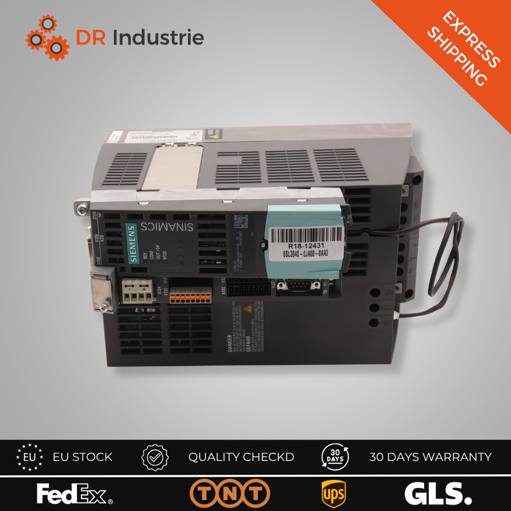 SIEMENS SINAMICS 6SL3040-0JA00-0AA0 POWER MODULE 340 6SL3210-1SE16-0AA0