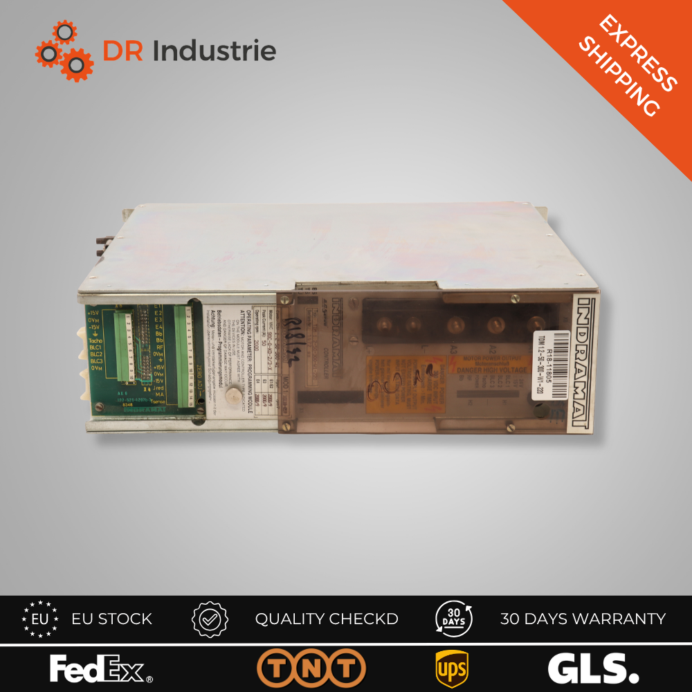 INDRAMAT AC SERVO CONTROLLER TDM 1.2-50-300-W1-220