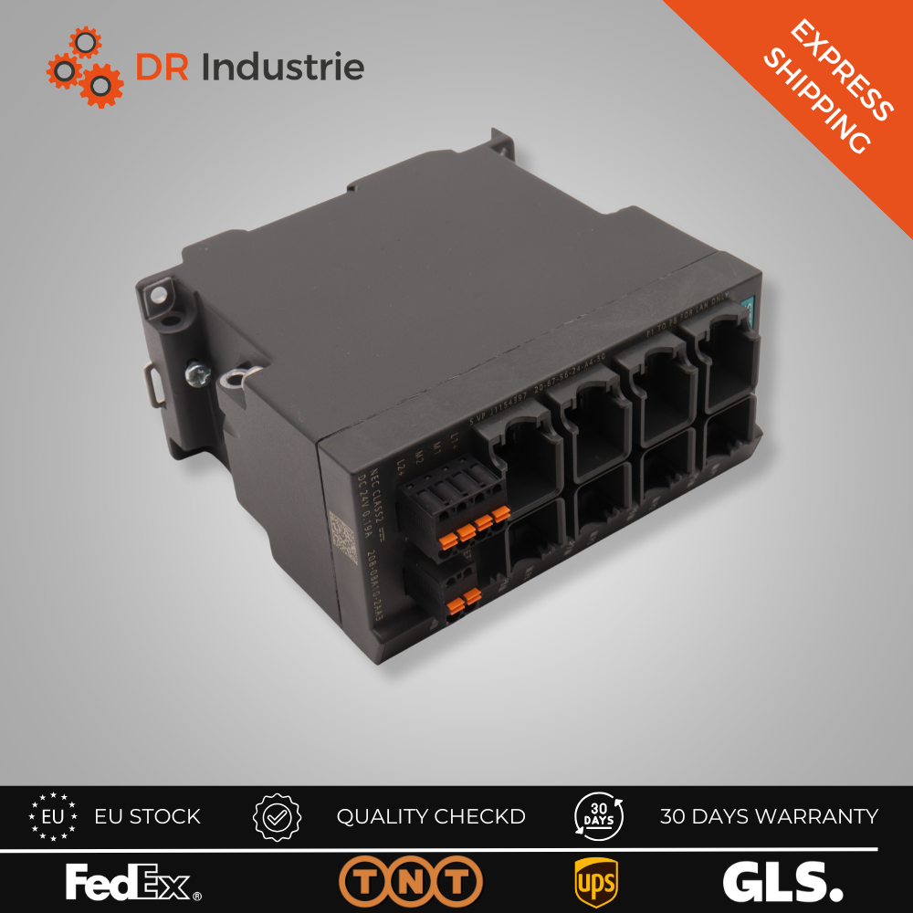 SIEMENS SIMATIC NET INDUSTRIAL ETHERNET SWITCH SCALANCE X208 6GK5208-0BA10-2AA3