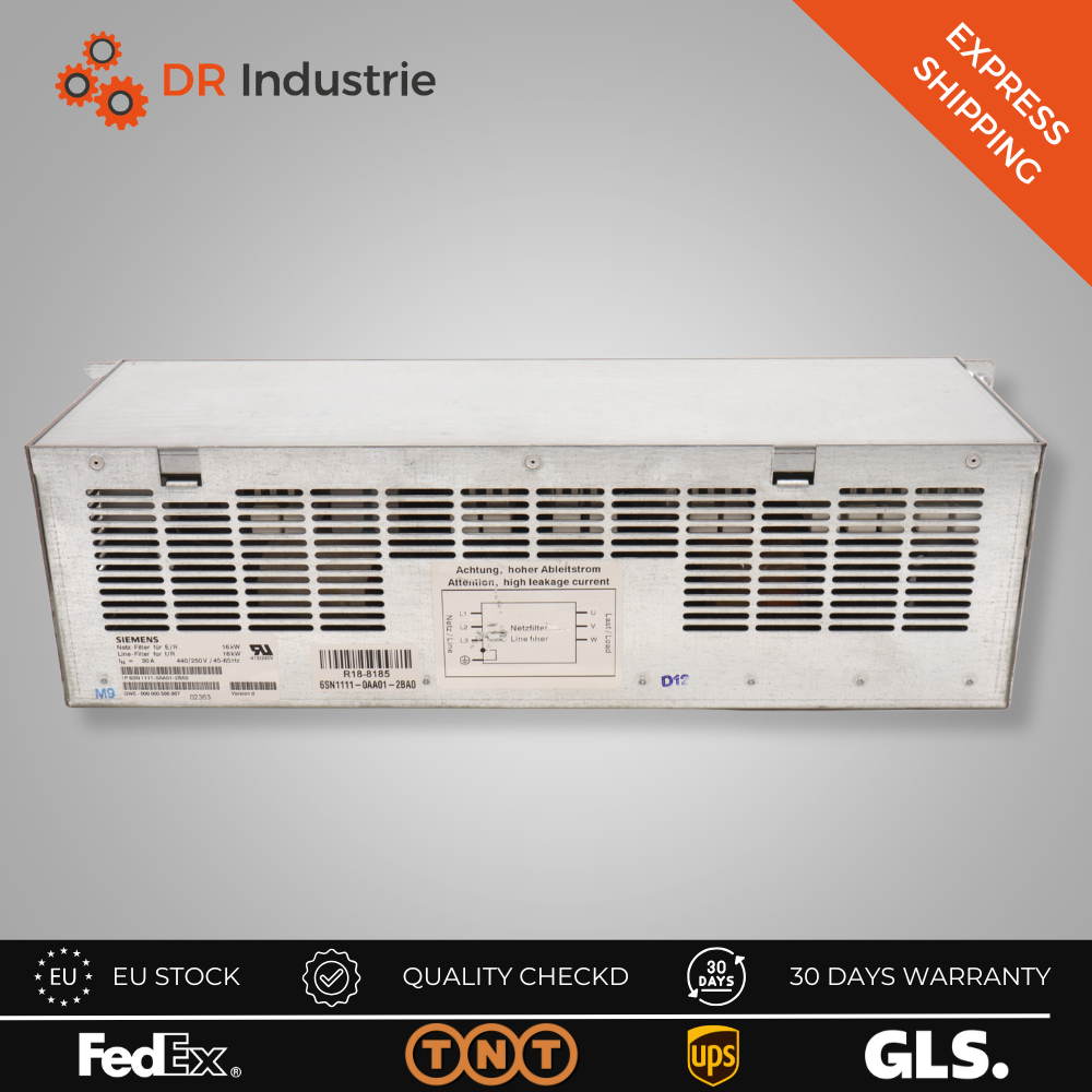 SIEMENS NETZ-FILTER FÜR E/R LINE-FILTER FOR I/R 6SN1111-0AA01-2BA0