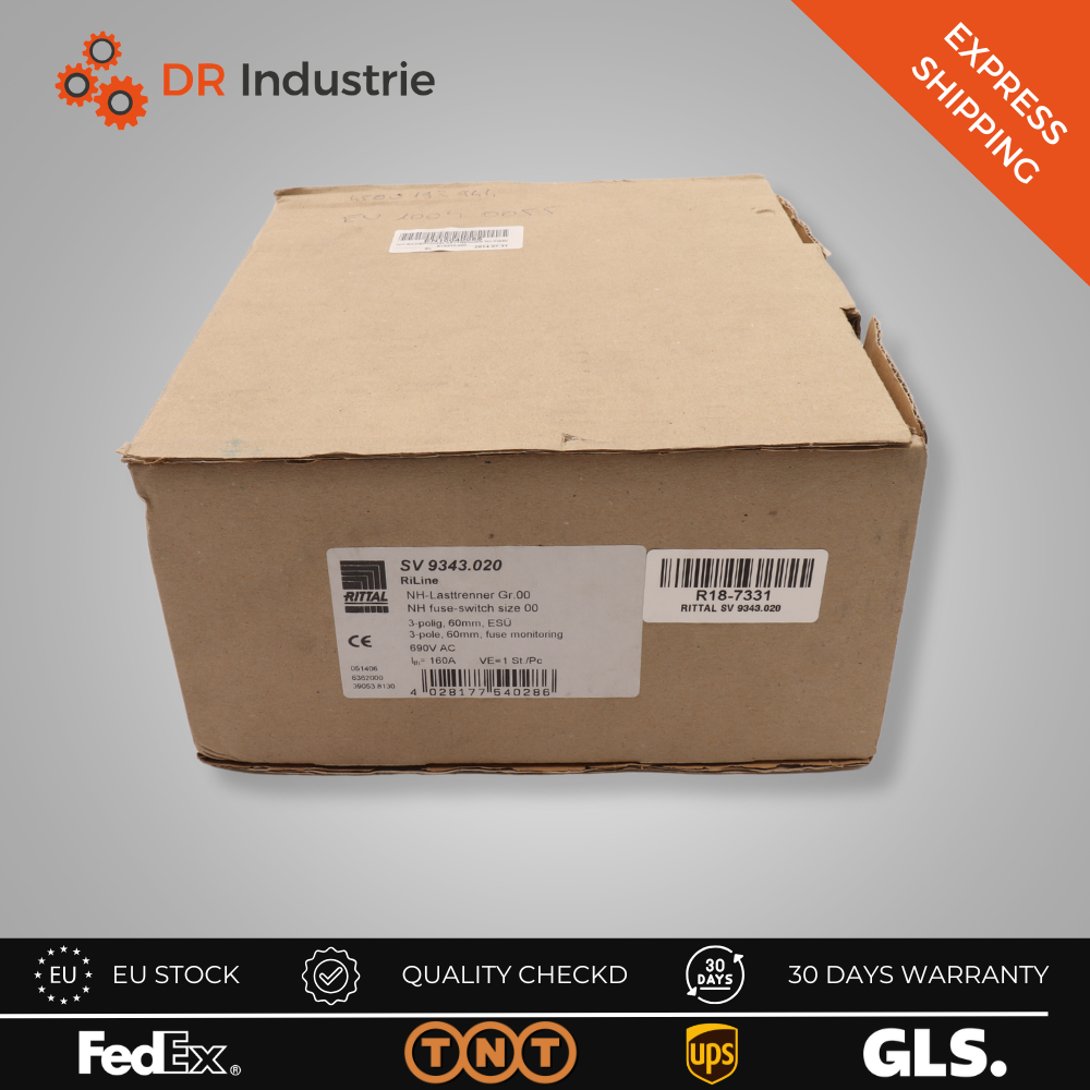 RITTAL NH FUSE SWITCH SIZE 00 SV 9343.020