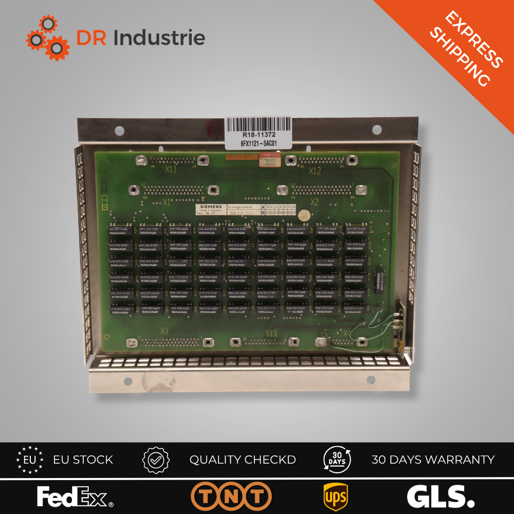 SIEMENS 6FX1121-5AC01 SINUMERIK SYSTEM 3 OP PANEL CHANGE-OVER