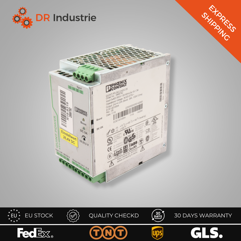 PHOENIX CONTACT QUINT-PS/3AC/24DC/20 2866792 R18-9319