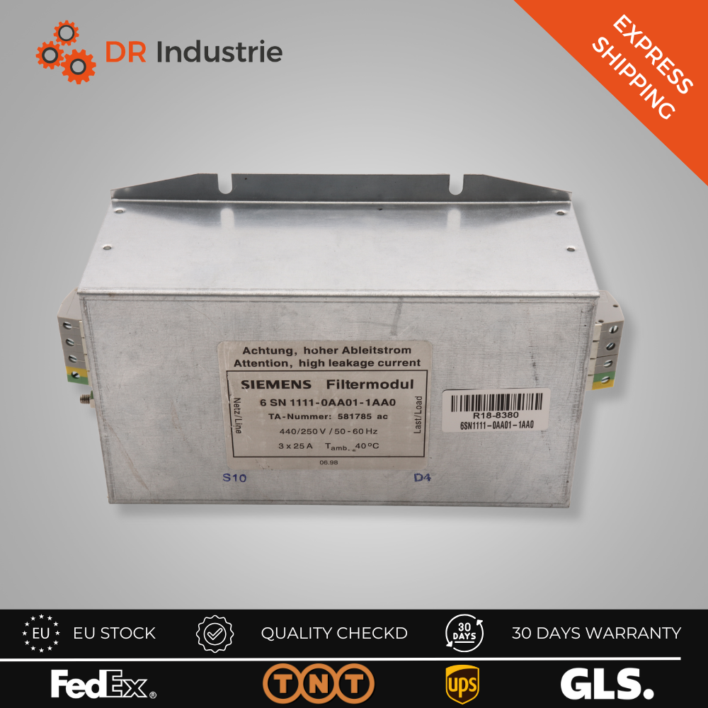 SIEMENS FILTERMODUL 6SN1111-0AA01-1AA0
