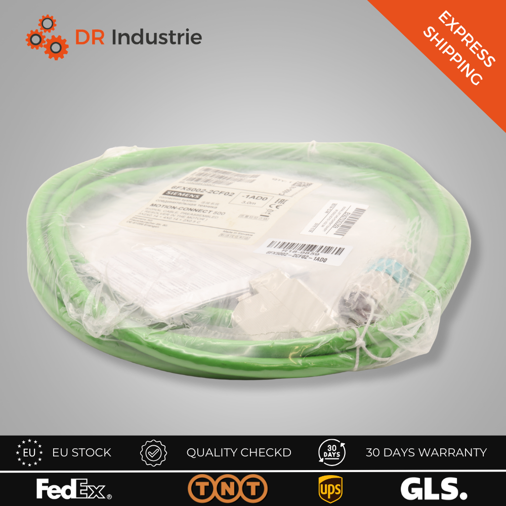 SIEMENS MOTION CONNECT 500 SIGNAL CABLE 3 M 6FX5002-2CF02-1AD0