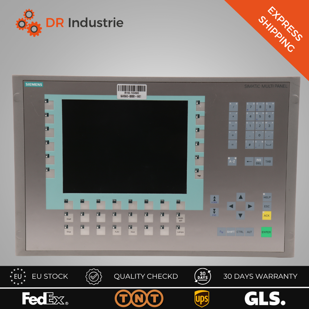 SIEMENS MP277 10" KEY 6AV6643-0DD01-1AX1