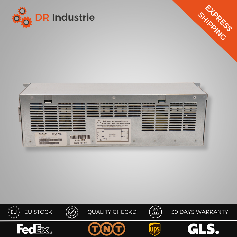 SIEMENS LINE-FILTER FOR I/R 6SL3000-0BE21-6AA0