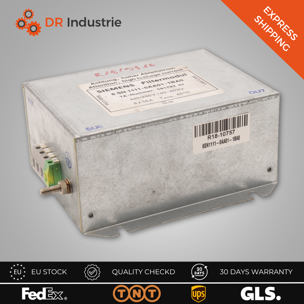 SIEMENS FILTERMODUL 6SN1111-0AA01-1BA0
