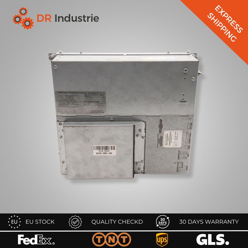 SIEMENS SIMATIC PANEL PC 677B (AC) 15" TOUCH 6AV7872-0BB20-1AB0