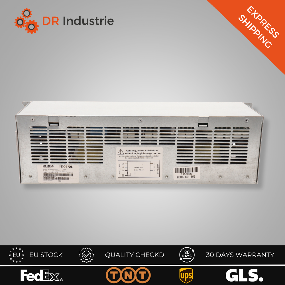 SIEMENS LINE FILTER FOR ACTIVE LINE MODULE (I/R) 16KW 6SL3000-0BE21-6AA0