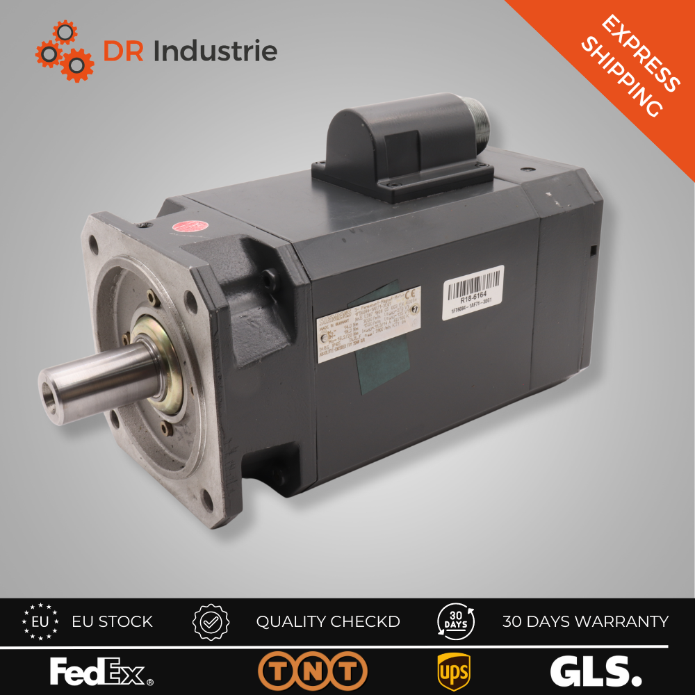 SIEMENS 3 PHASE PERMANENT MAGNET MOTOR 1FT6084-1AF71-3EG1