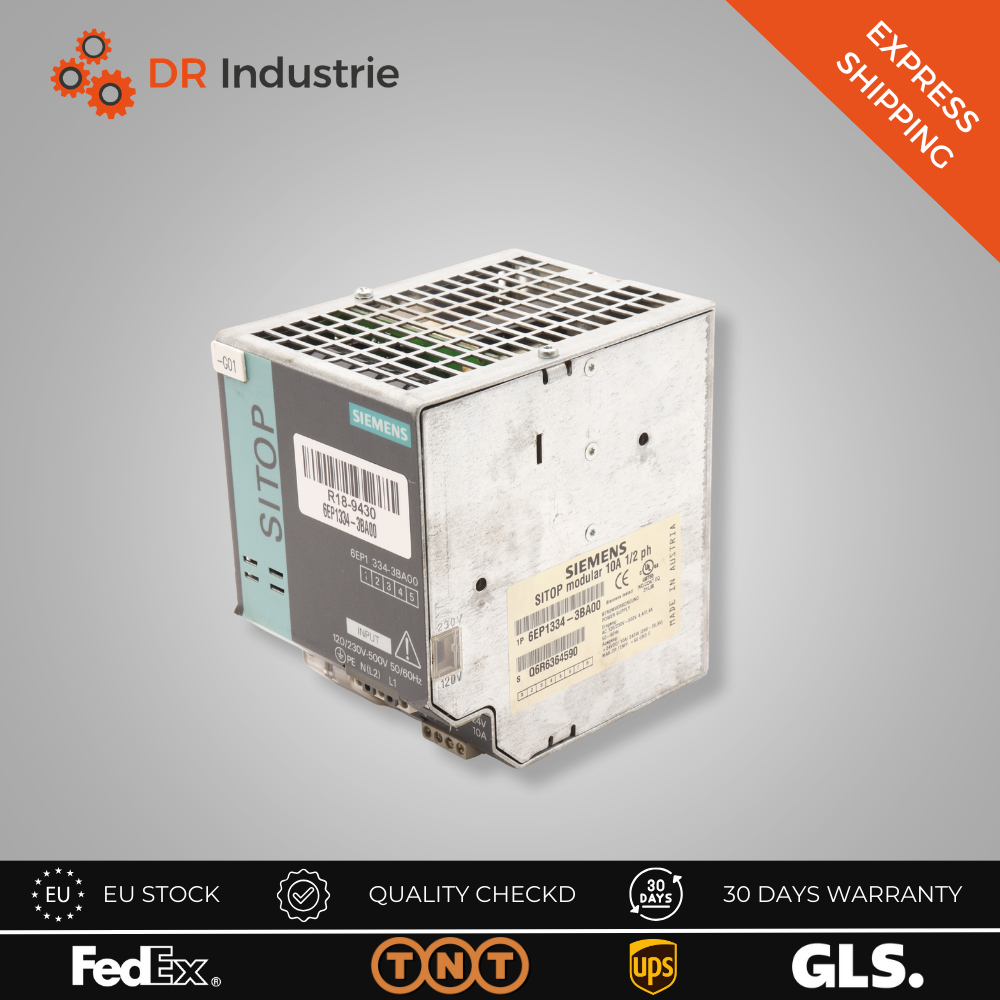 SIEMENS SITOP MODULAR 10A 1/2 PH 6EP1334-3BA00 R18-9430