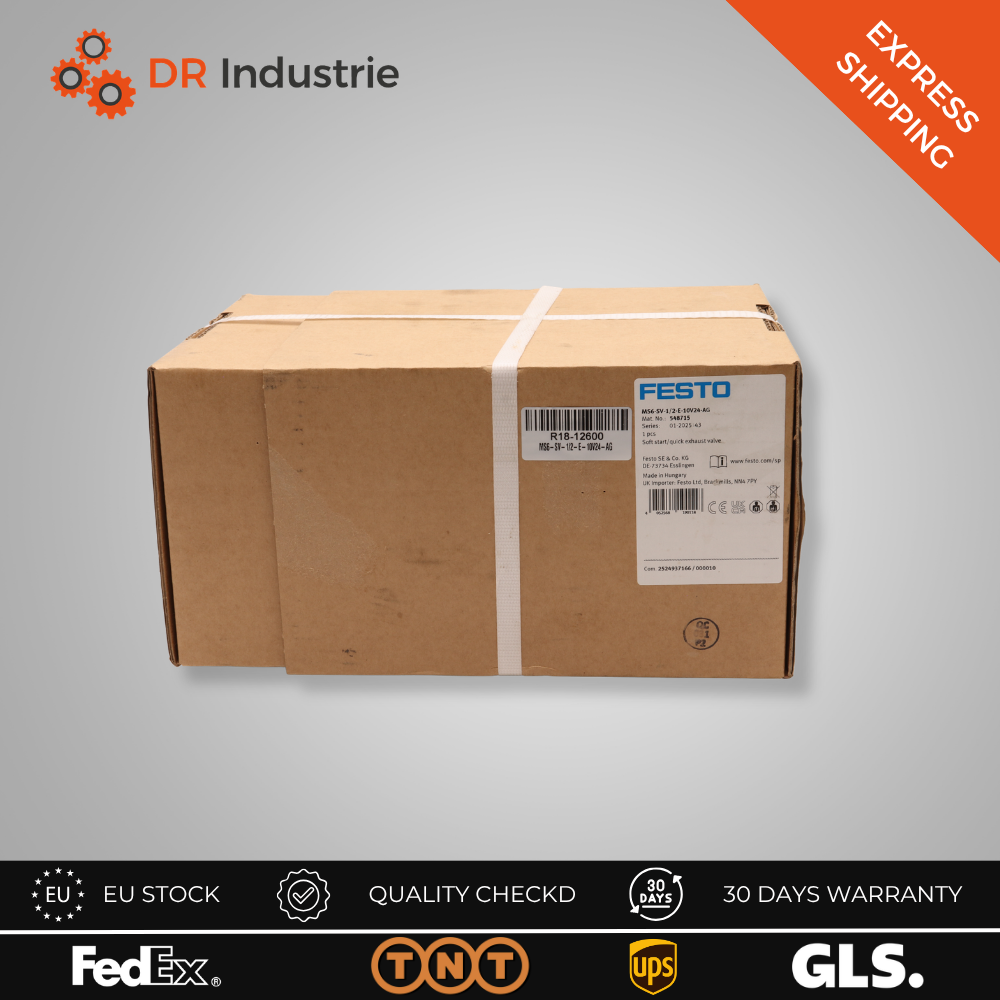 FESTO MS6-SV-1/2-E-10V24-AG MAT NO 548715