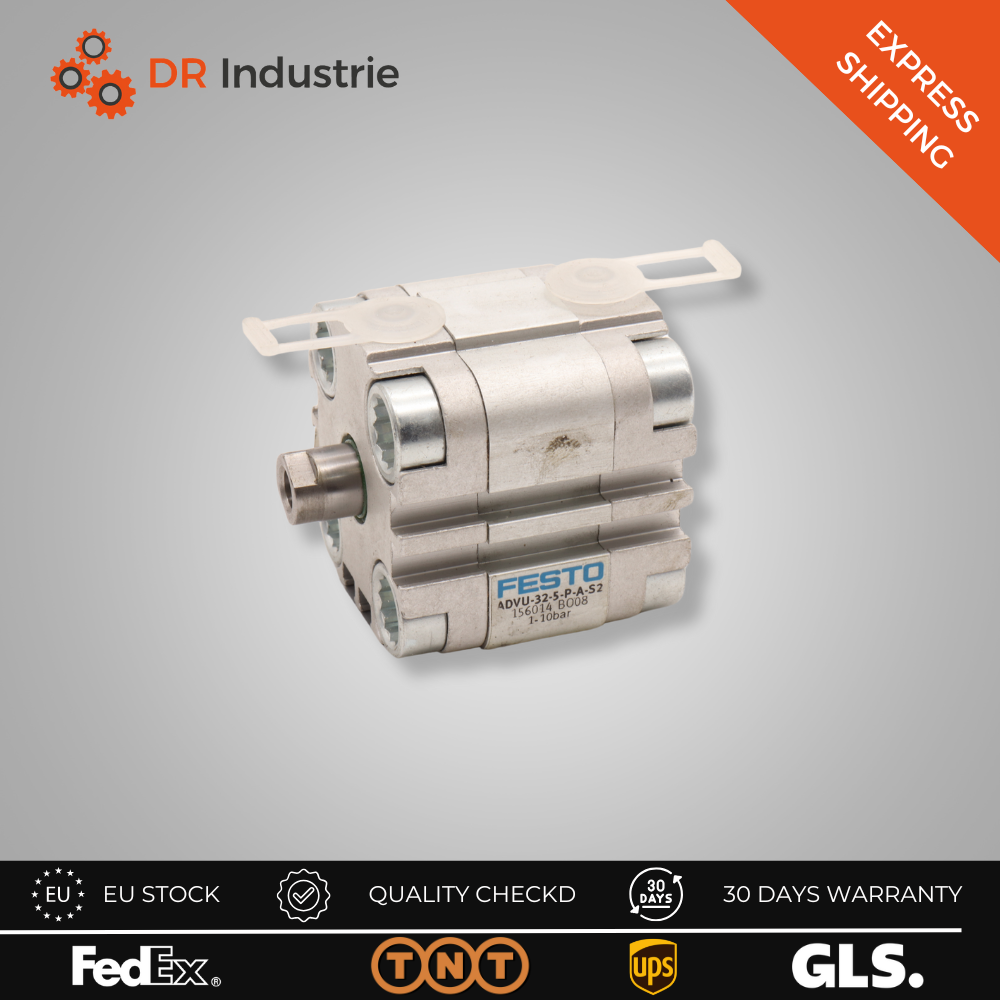 FESTO PNEUMATIC CYLINDER ADVU-32-5-P-A-S2