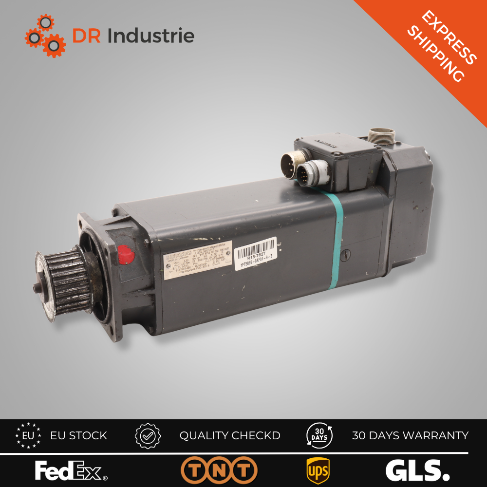 SIEMENS 3 PHASE PERMANENT MAGNET MOTOR 1FT5066-0AF01-9-Z