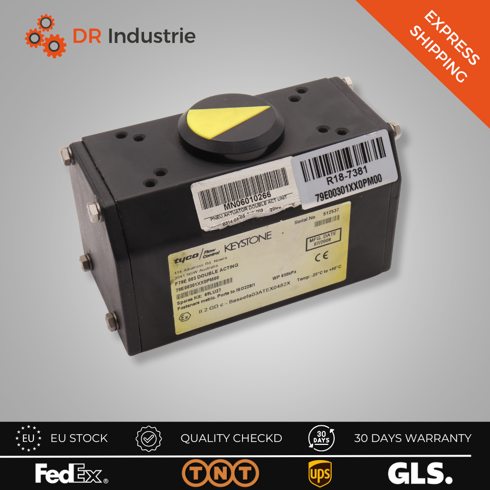 TYCO KEYSTONE F79E 003 DOUBLE ACTING 79E00301XX0PM00