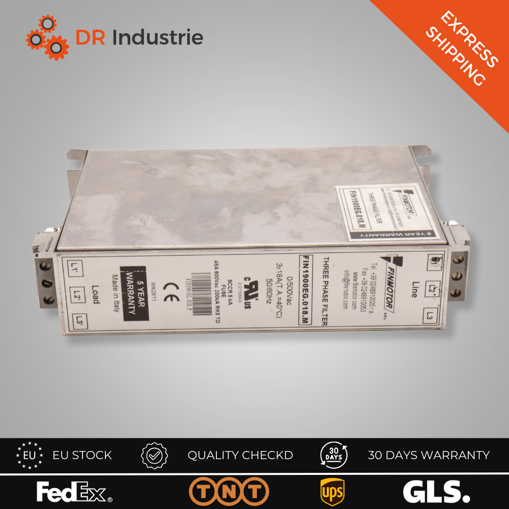 FINMOTOR THREE PHASE FILTER FIN1900EG.018.M