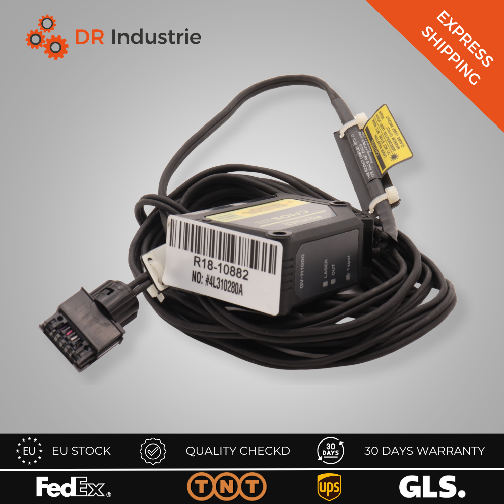 KEYENCE CMOS LASER SENSOR 1000 mm NO: #4L310280A