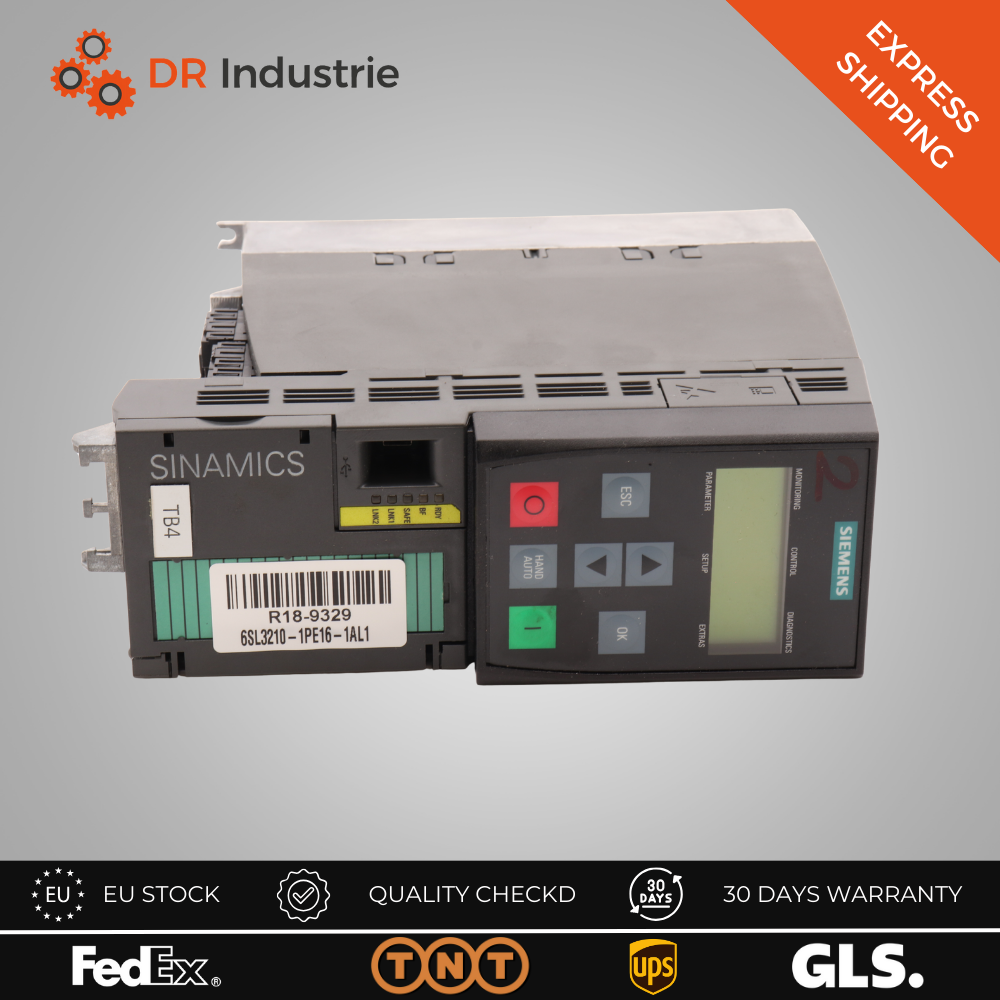 SIEMENS SINAMICS POWER MODULE PM240-2 6SL3210-1PE16-1AL1 R18-9329