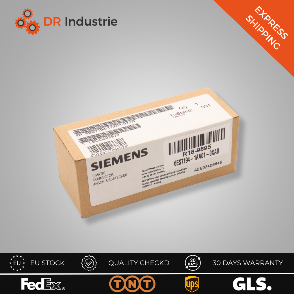 SIEMENS SIMATIC CONNECTOR 6ES7194-1AA01-0XA0