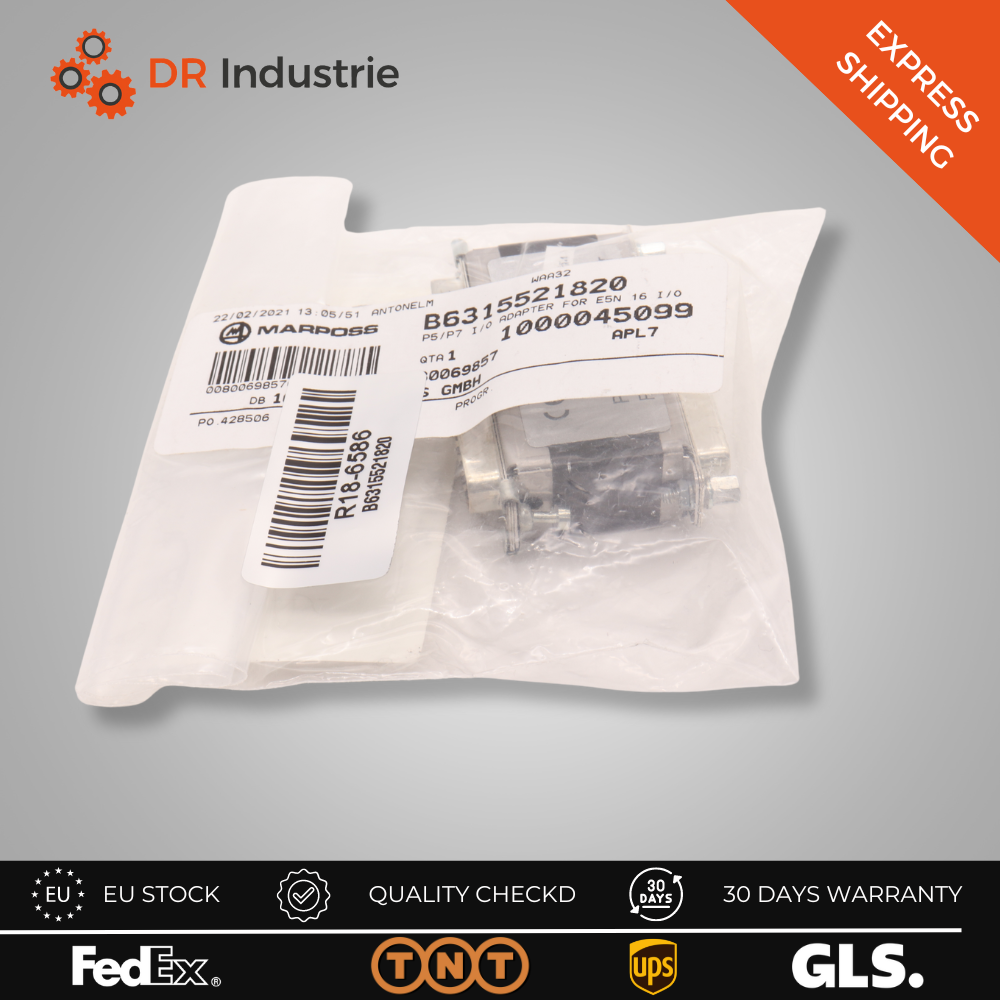 MARPOSS P5/P7 ADAPTER I/O X E5N 16IN/16OUT B6315521820