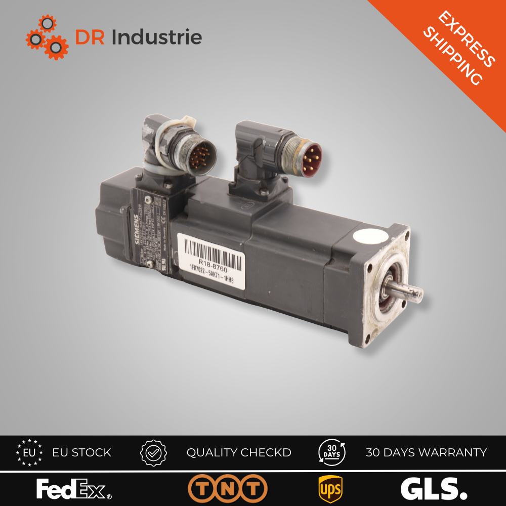 SIEMENS 3 PHASE MOTOR 1FK7022-5AK71-1HH8