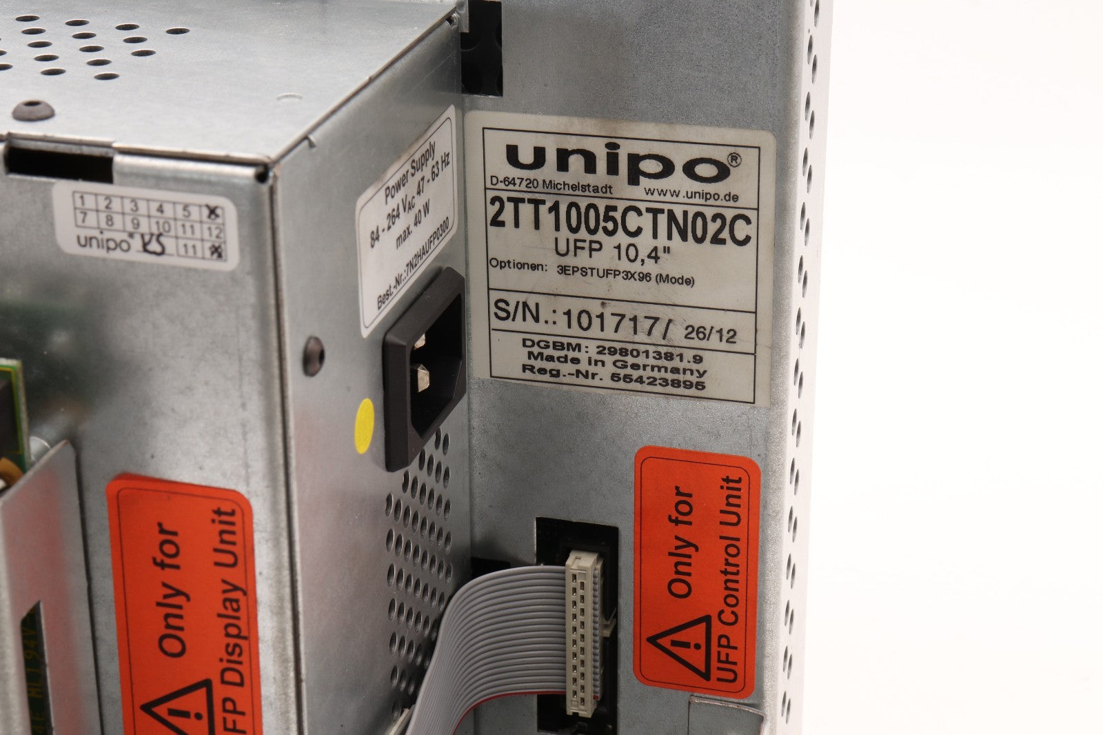UNIPO	2TT1005CTN02C	UFP 10,4"