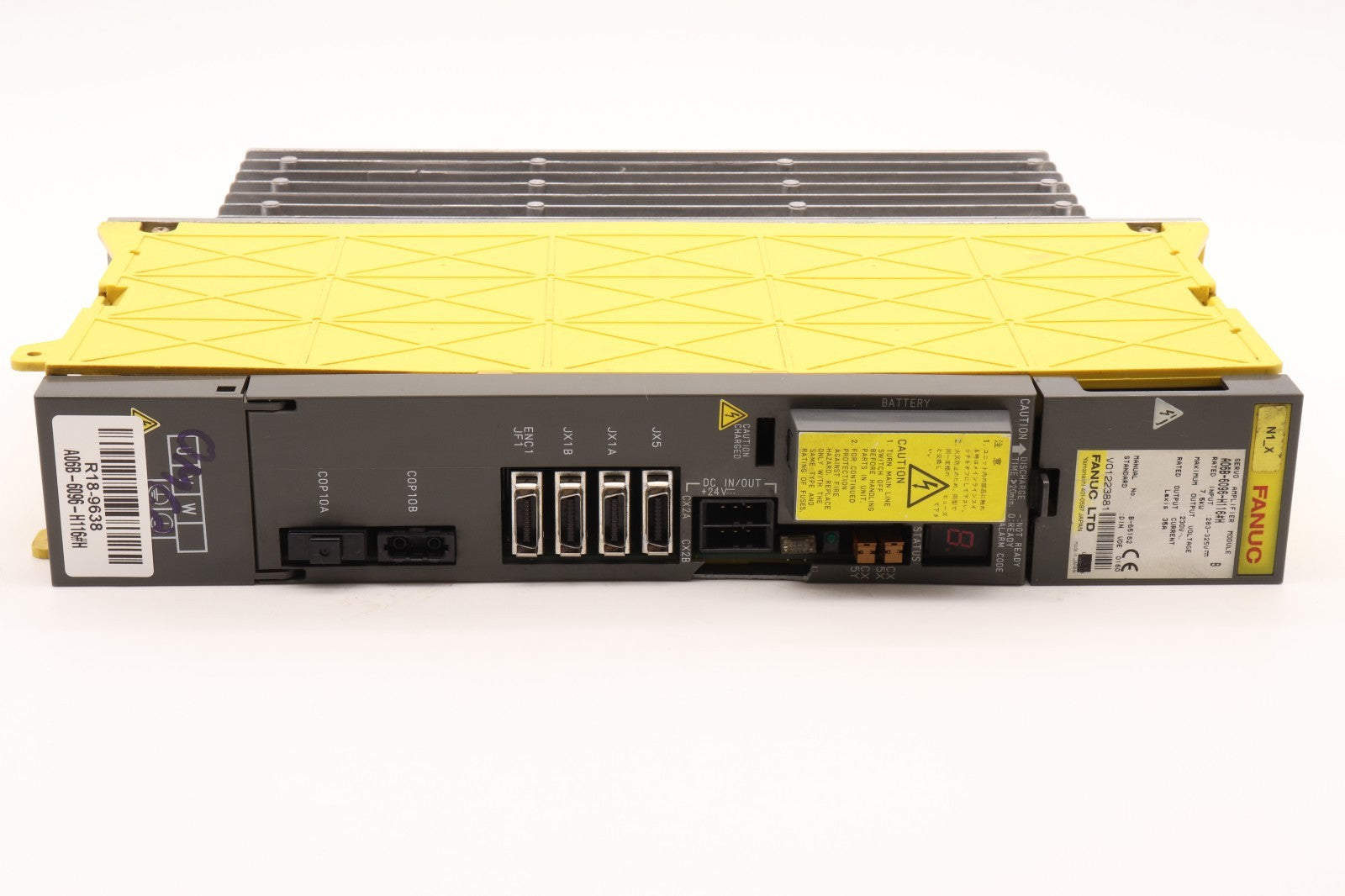 FANUC  SERVO AMPLIFIER MODULE  A06B-6096-H116#H