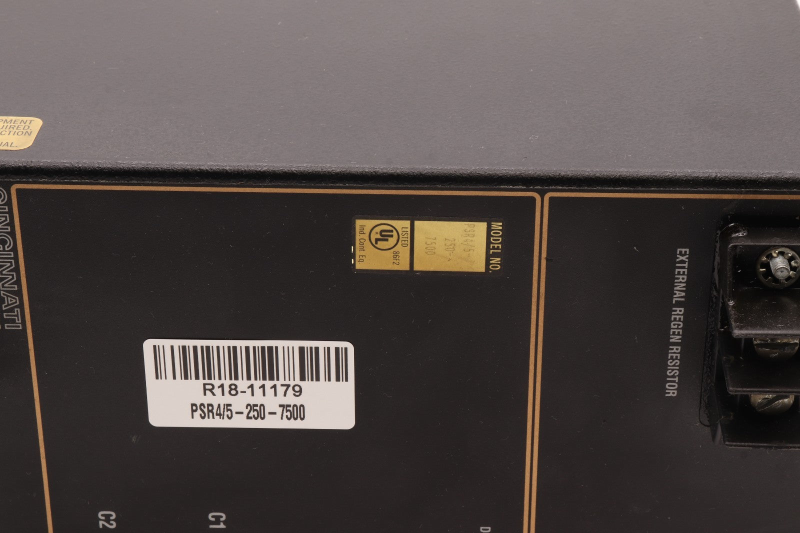 CINCINNATI 	MILACRON PSR	PSR4/5-250-7500