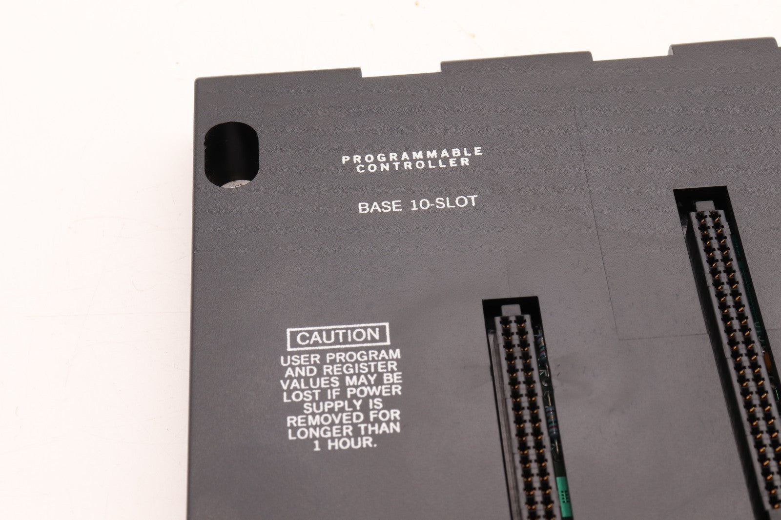 GE FANUC	BASE 10-SLOT	PROGRAMMABLE CONTROLLER