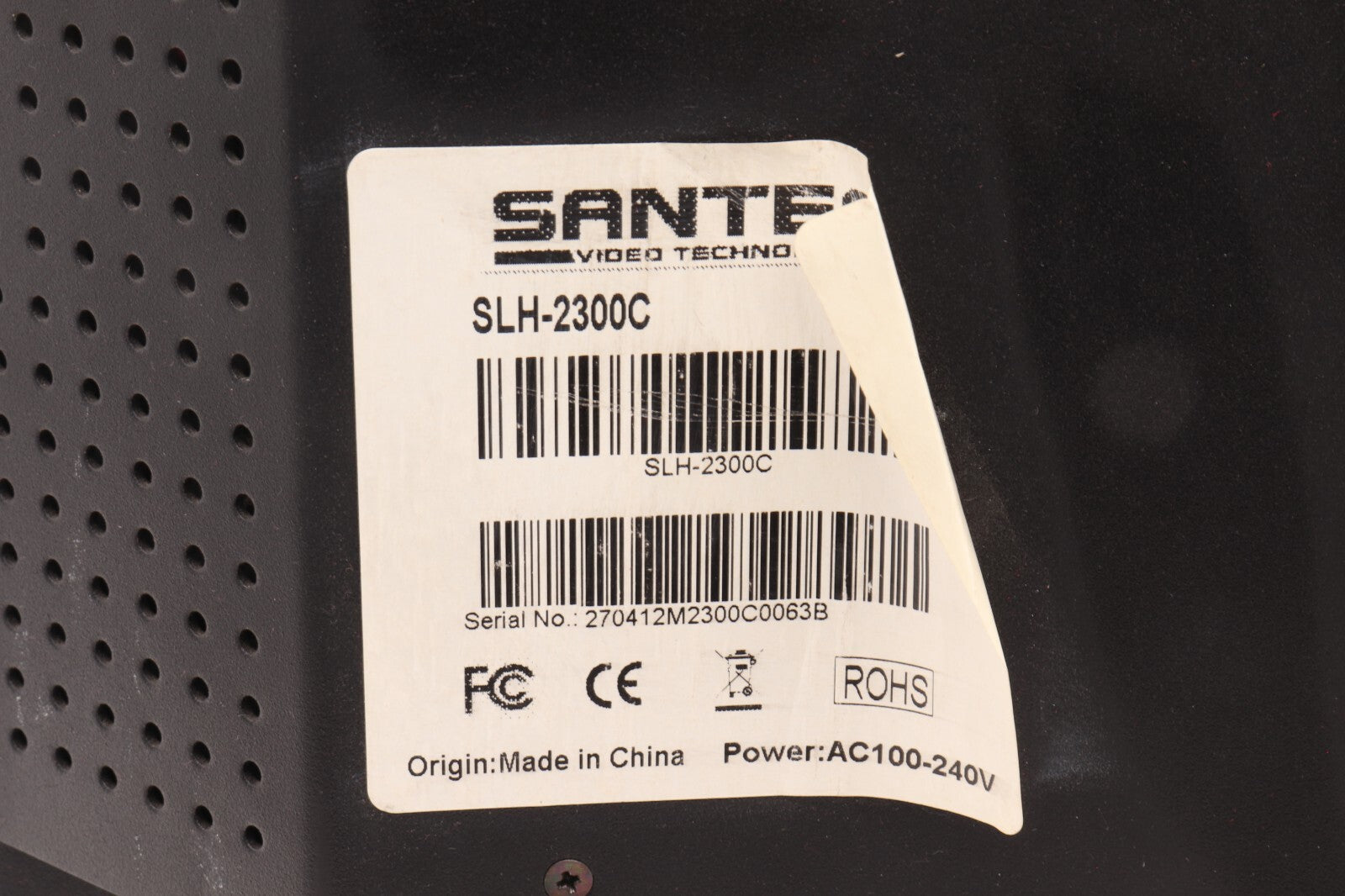 SANTEC	SLH-2300C 	DISPLAY