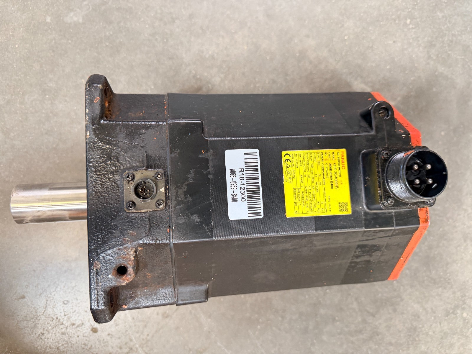 FANUC	  AC SERVO MOTOR	A06B-0249-B400