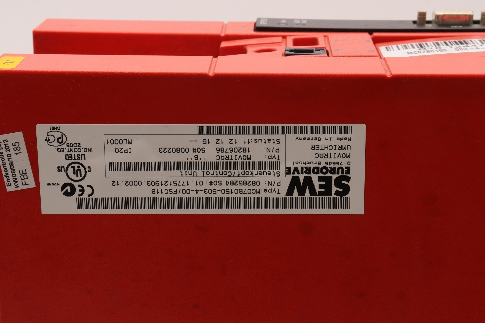 SEW-EURODRIVE	MC07B0150-503-4-00/FSC11B