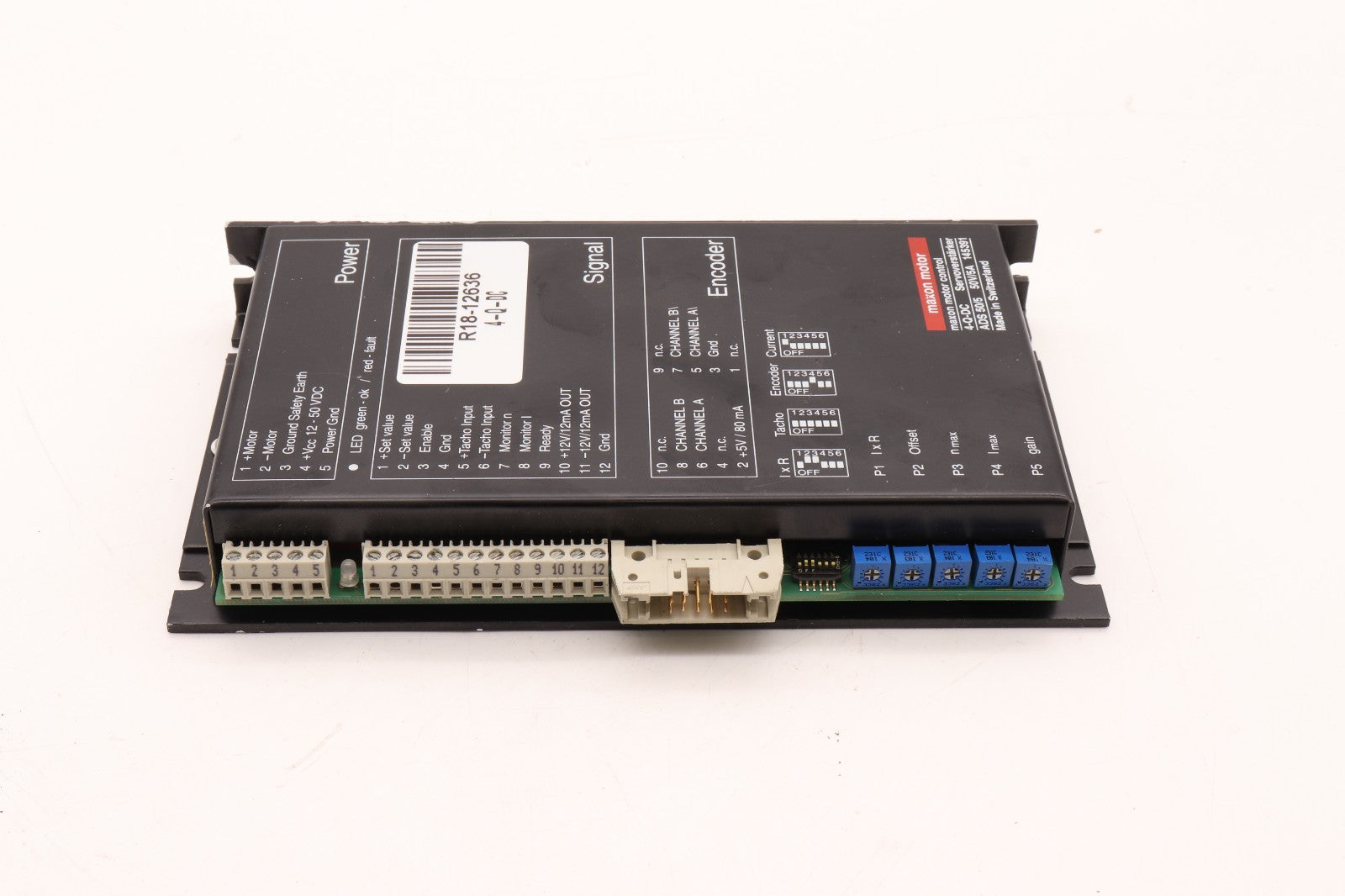 MAXON 	MAXON MOTOR CONTROL 4-Q-DC
