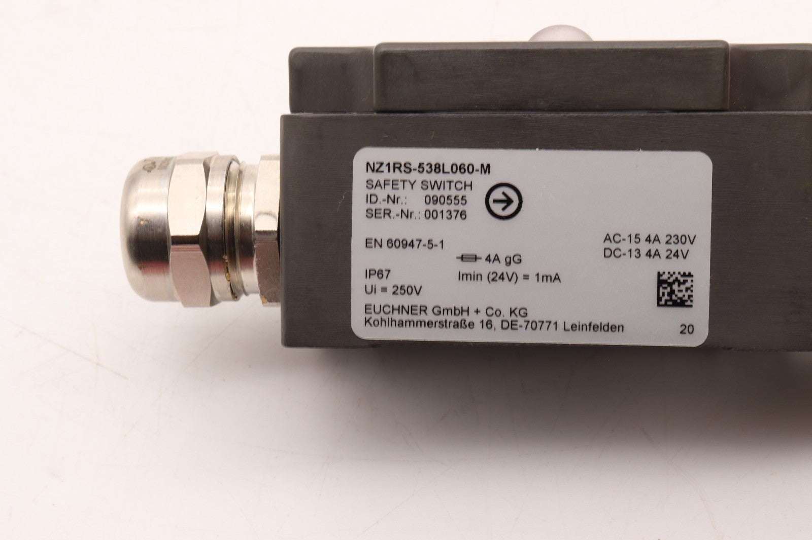 EUCHNER	NZ1RS-538L060-M