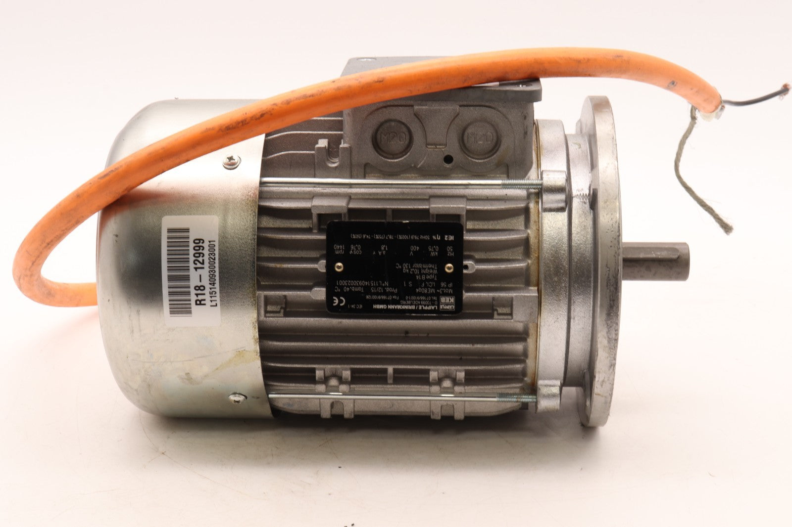 LAIPPLE/BRINKMANN GMBH	 3 PHASE MOTOR ME80A4	L115140930023001
