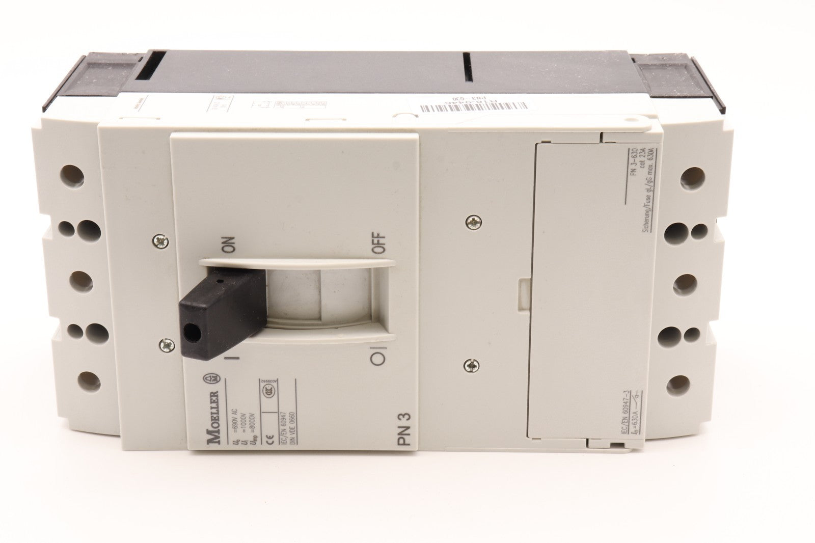 MOELLER SWITHC-DISCONNECTOR 3P 630A PN3-630 R18-9446