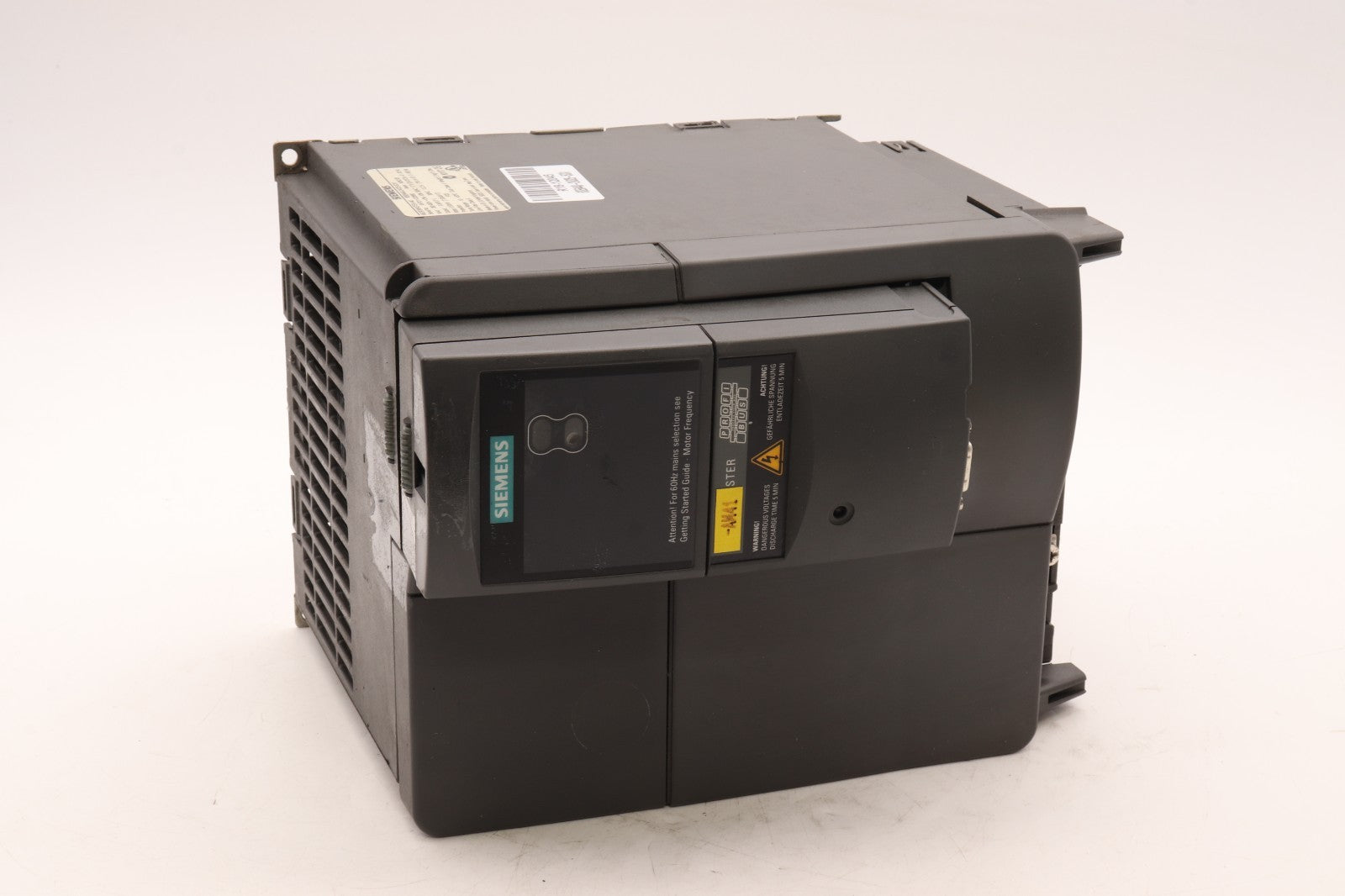 SIEMENS	6SE6440-2AD25-5CA1	 (BROKEN DISLPAY CONNECTOR)