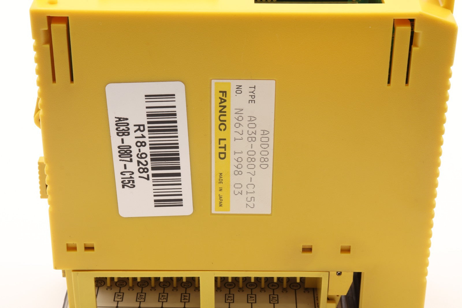 FANUC	A0D08D A03B-0807-C152 R18-9287