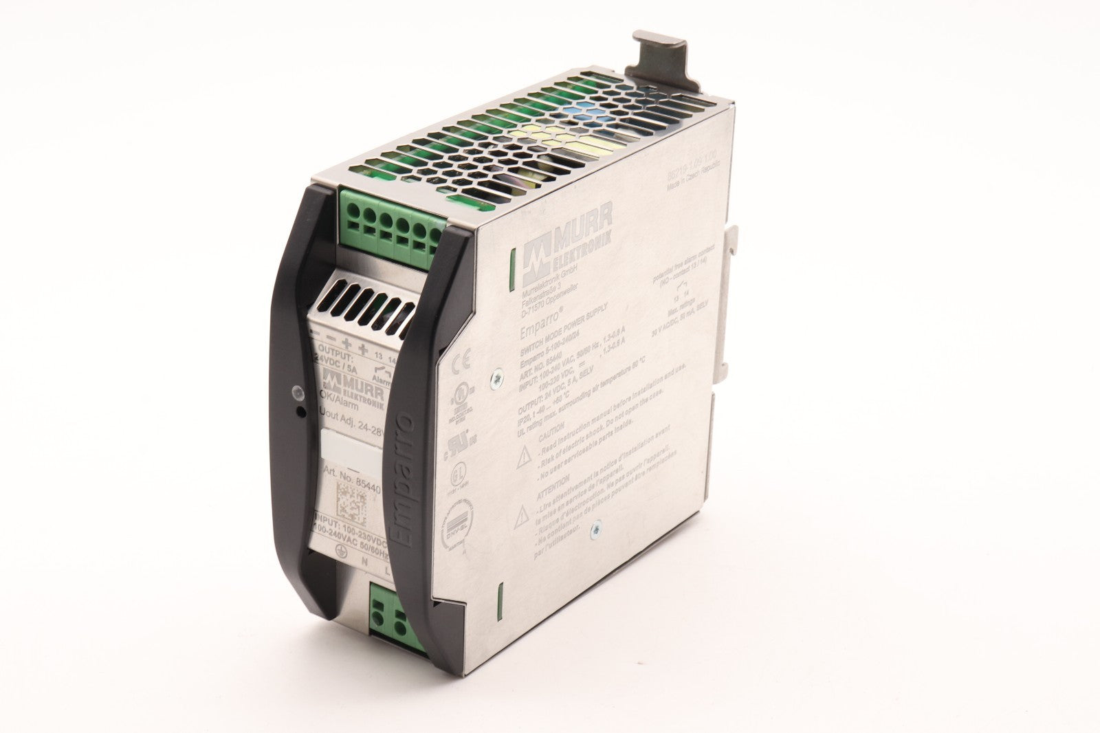 MURR ELEKTRONIK  SWITCH MODE POWER SUPPLY 	ART.NO. 85440