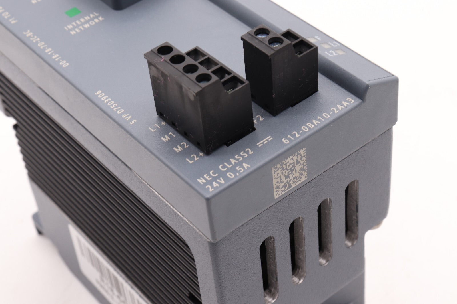SIEMENS	SCALANCE S612 V3 SIMATIC NET SECURITY MODULE	6GK5612-0BA10-2AA3