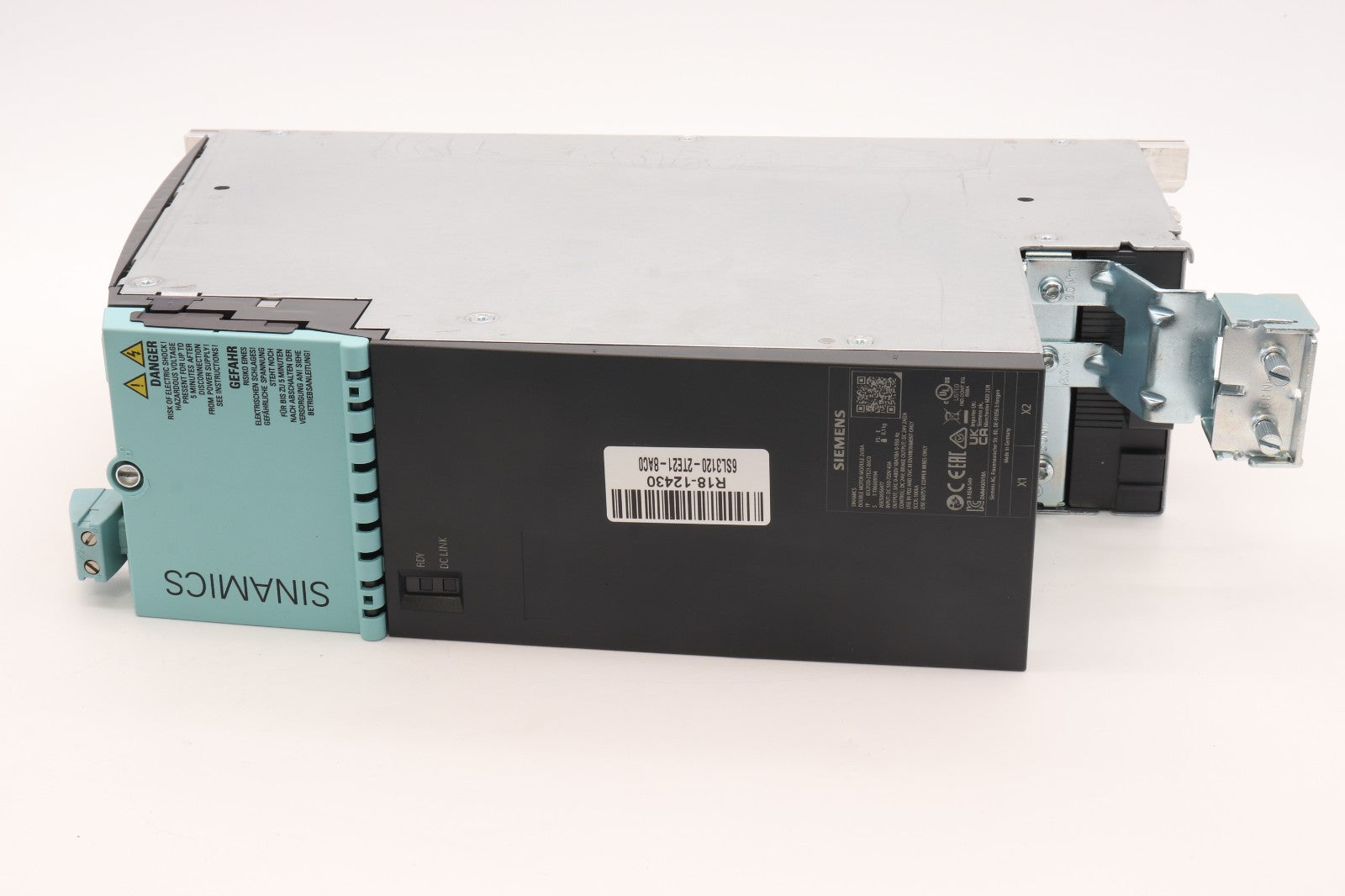 SIEMENS	DOUBLE MOTOR MODULE 2X18A	6SL3120-2TE21-8AC0