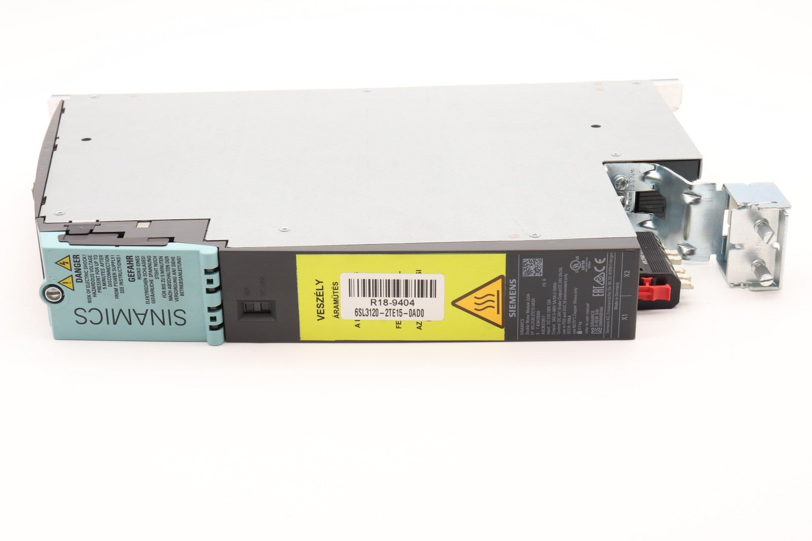 SIEMENS DOUBLE MOTOR MODULE 2X5A 6SL3120-2TE15-0AD0  R18-9404