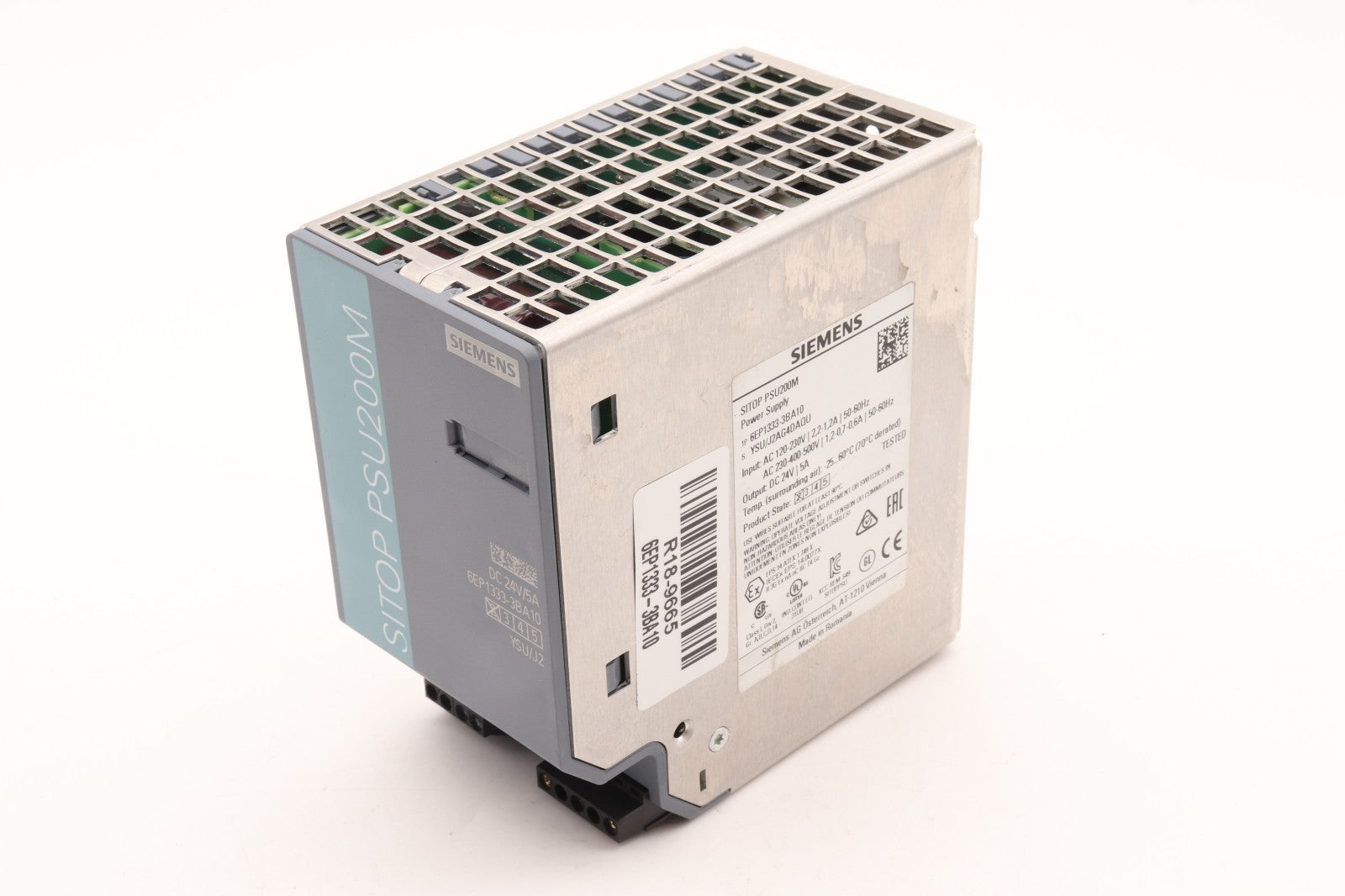 SIEMENS  SITOP PSU 200M POWER SUPPLY  6EP1333-3BA10