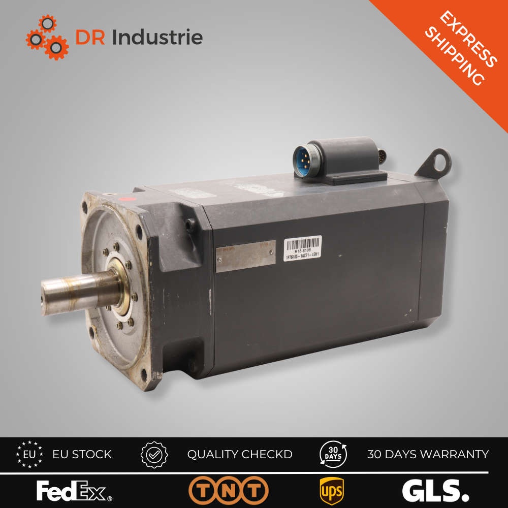 SIEMENS	3 BURSHLESS SERVO MOTOR	1FT6105-1AC71-4EH1