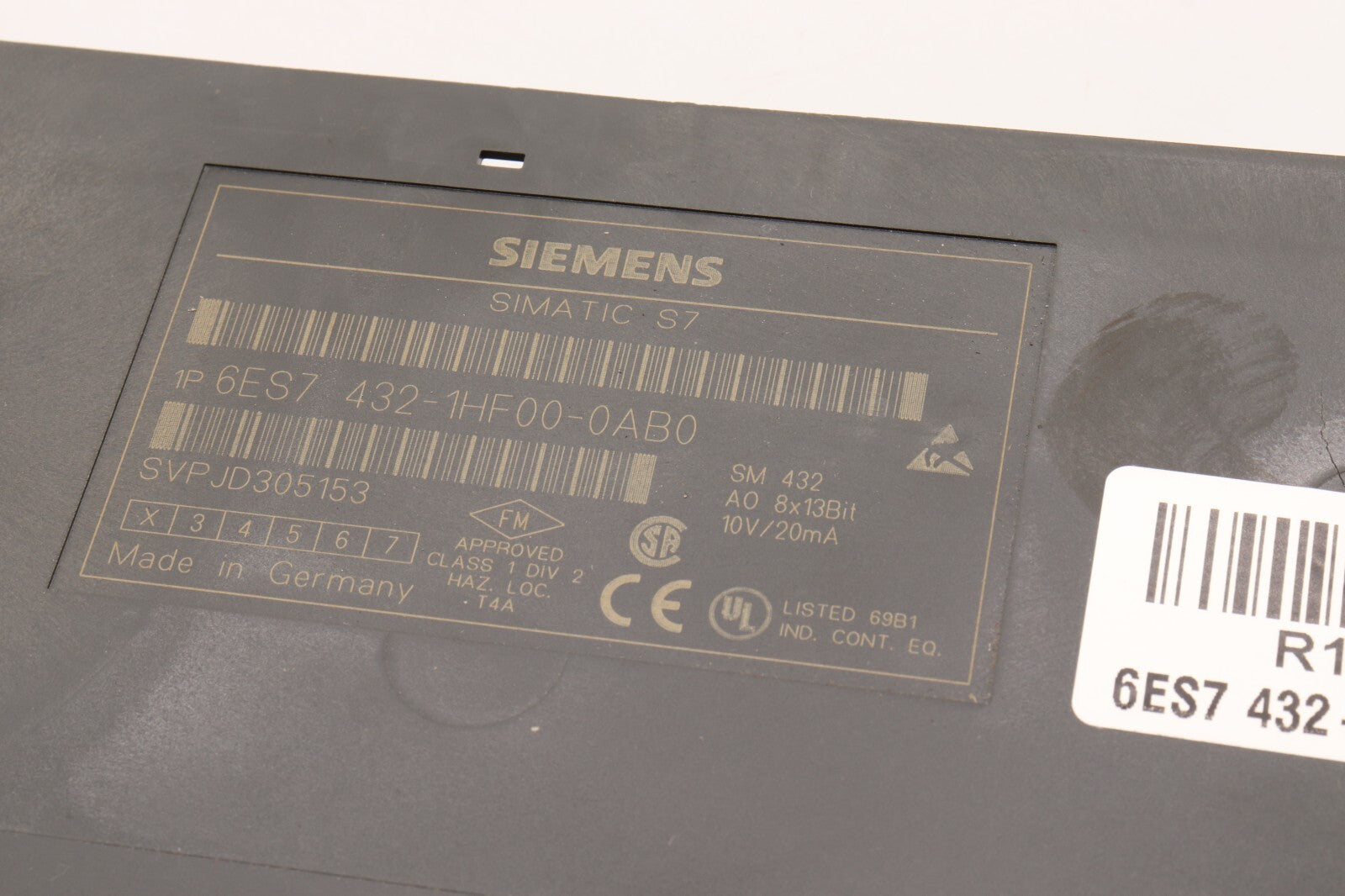 SIEMENS	SIMATIC S7	6ES7 432-1HF00-0AB0